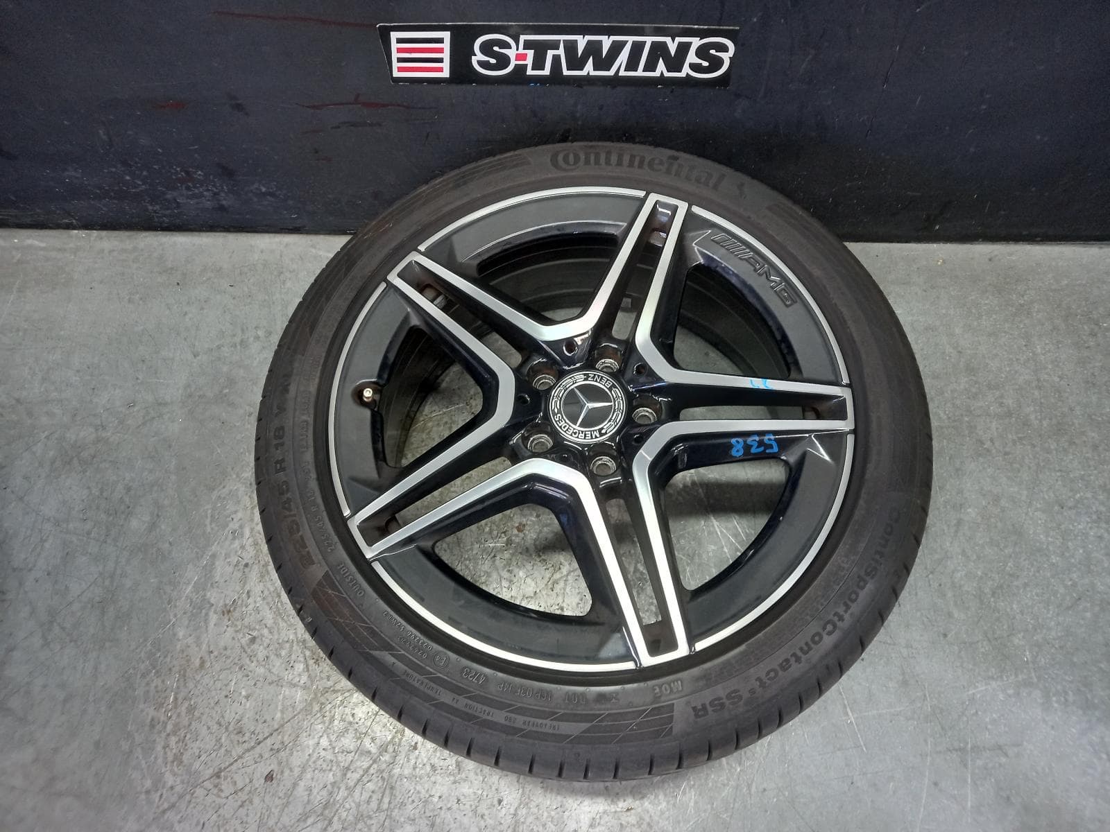 Used auto part listing image: 2020 MERCEDES A CLASS WHEEL MAG FACTORY, 18X7.5IN, 5 TWIN SPOKE, RQT CODE, W177/V177, 04/18- 0000404089