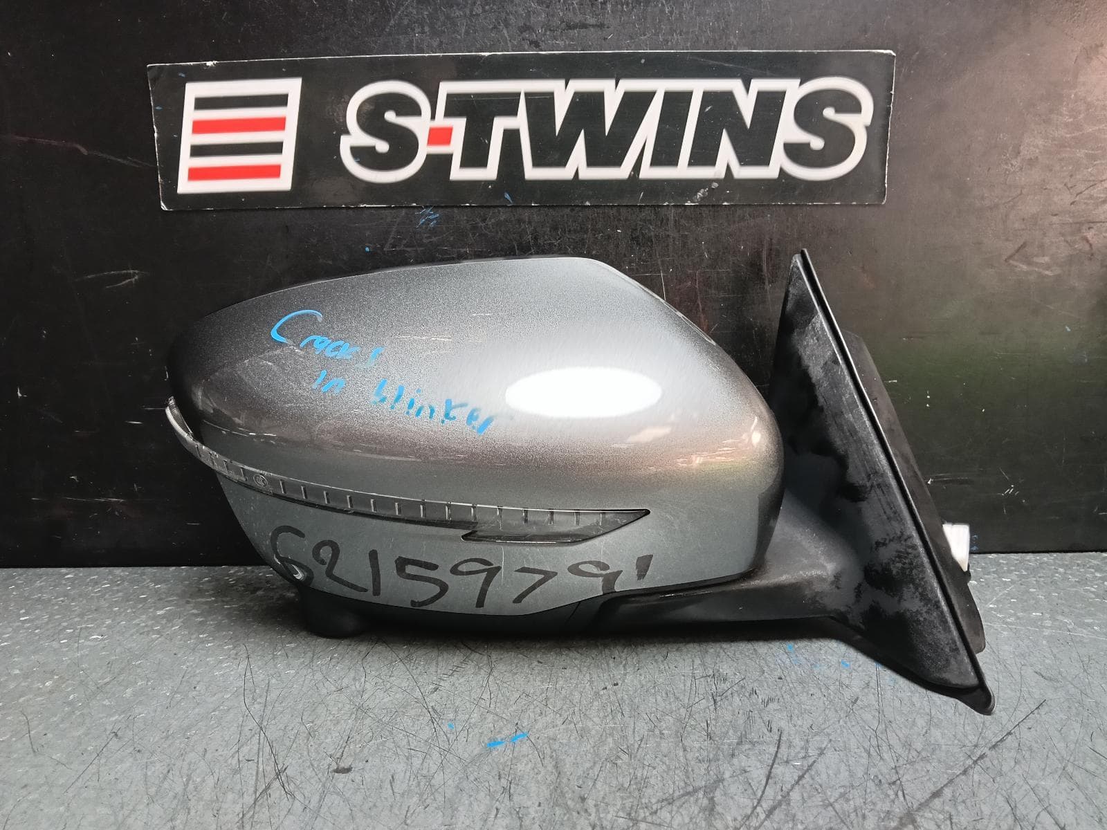 Used auto part listing image: 2018 NISSAN XTRAIL RIGHT DOOR MIRROR T32, TL/Ti/ST-L, W/ CAMERA TYPE, 02/14-07/22 0000385919