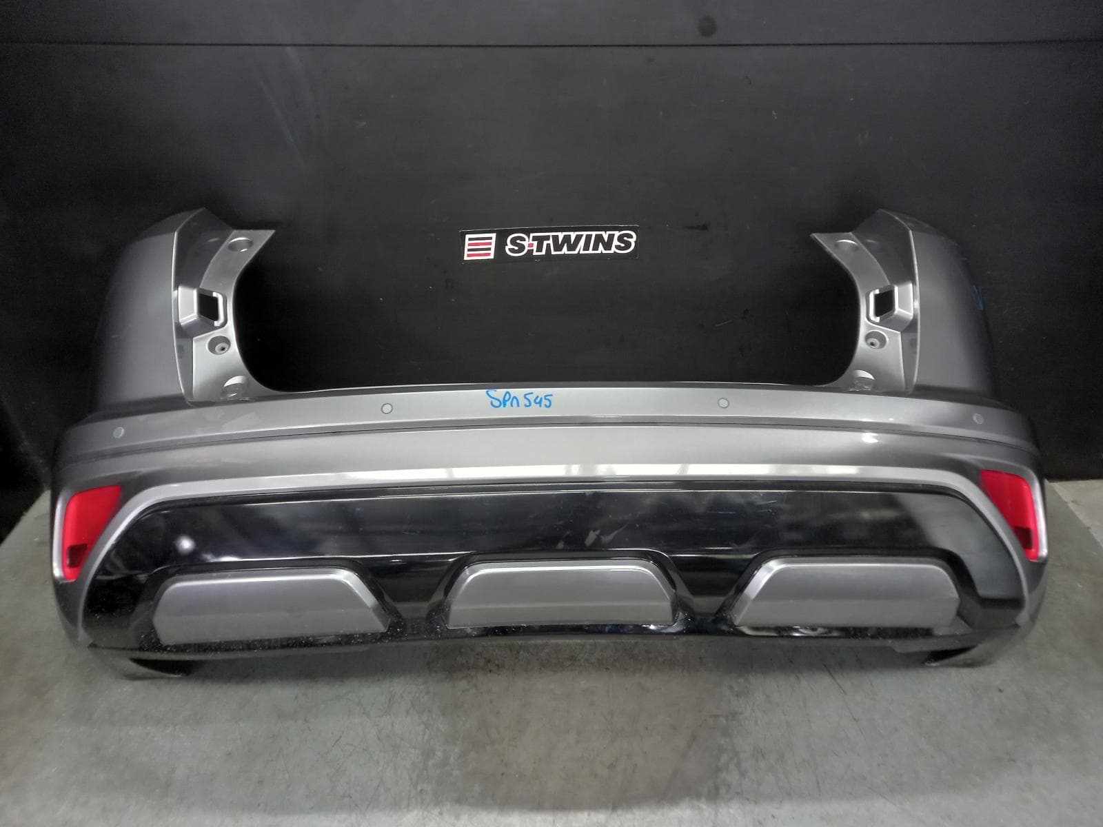 Used auto part listing image: 2021 MITSUBISHI ECLIPSE CROSS REAR BUMPER BUMPER BAR (2 PIECE), W/ PARK SENSOR TYPE, COLOUR CODED, YB, 10/20- 0000382112