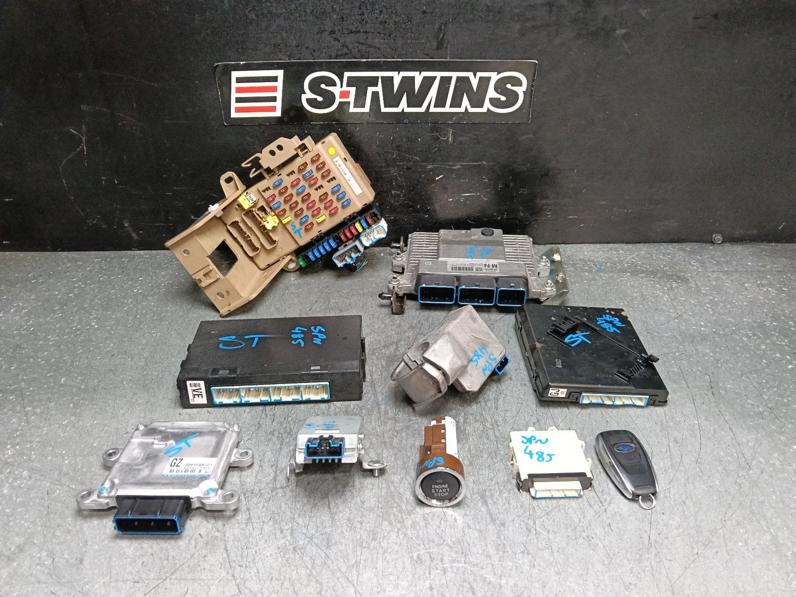 Used auto part listing image: 2020 SUBARU WRX ENGINE ECU, 2.0, PETROL, SEC SET (ECU/IMM/READER/KEY), V1, 03/14-10/21 0000398345