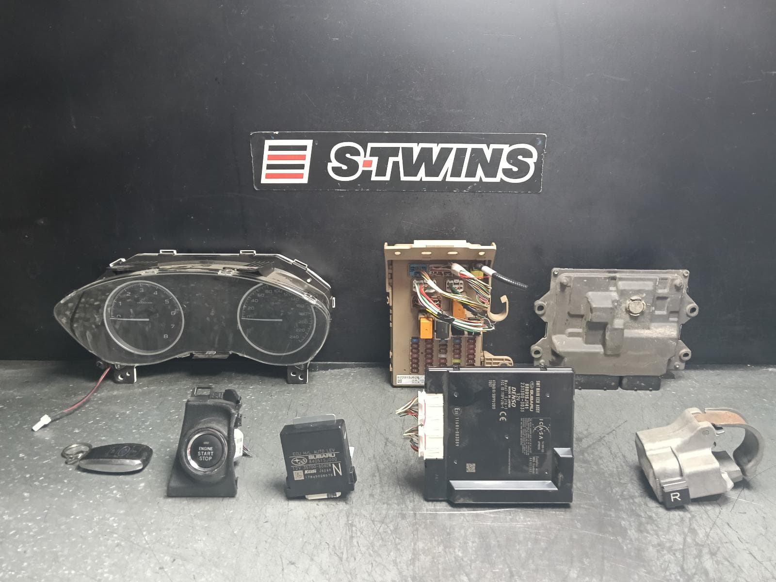 Used auto part listing image: 2021 SUBARU FORESTER ENGINE ECU, 2.5, FB25, PETROL, SEC SET (ECU/IMM/READER/KEY), SK, 08/18-11/24 0000413080