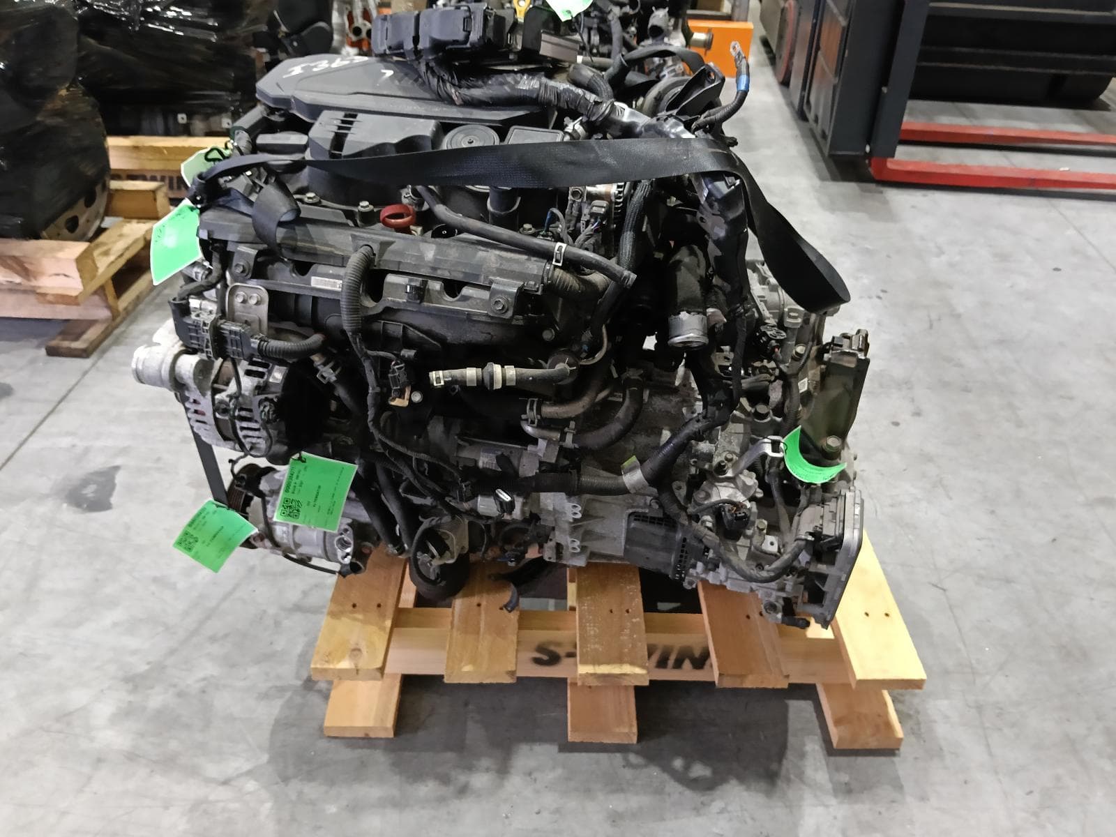 Used auto part listing image: 2021 HYUNDAI I30 ENGINE CN7, PETROL, 1.6, TURBO, G4FP, SEDAN (S.KOREA VIN KMHL), 08/20- 0000384273