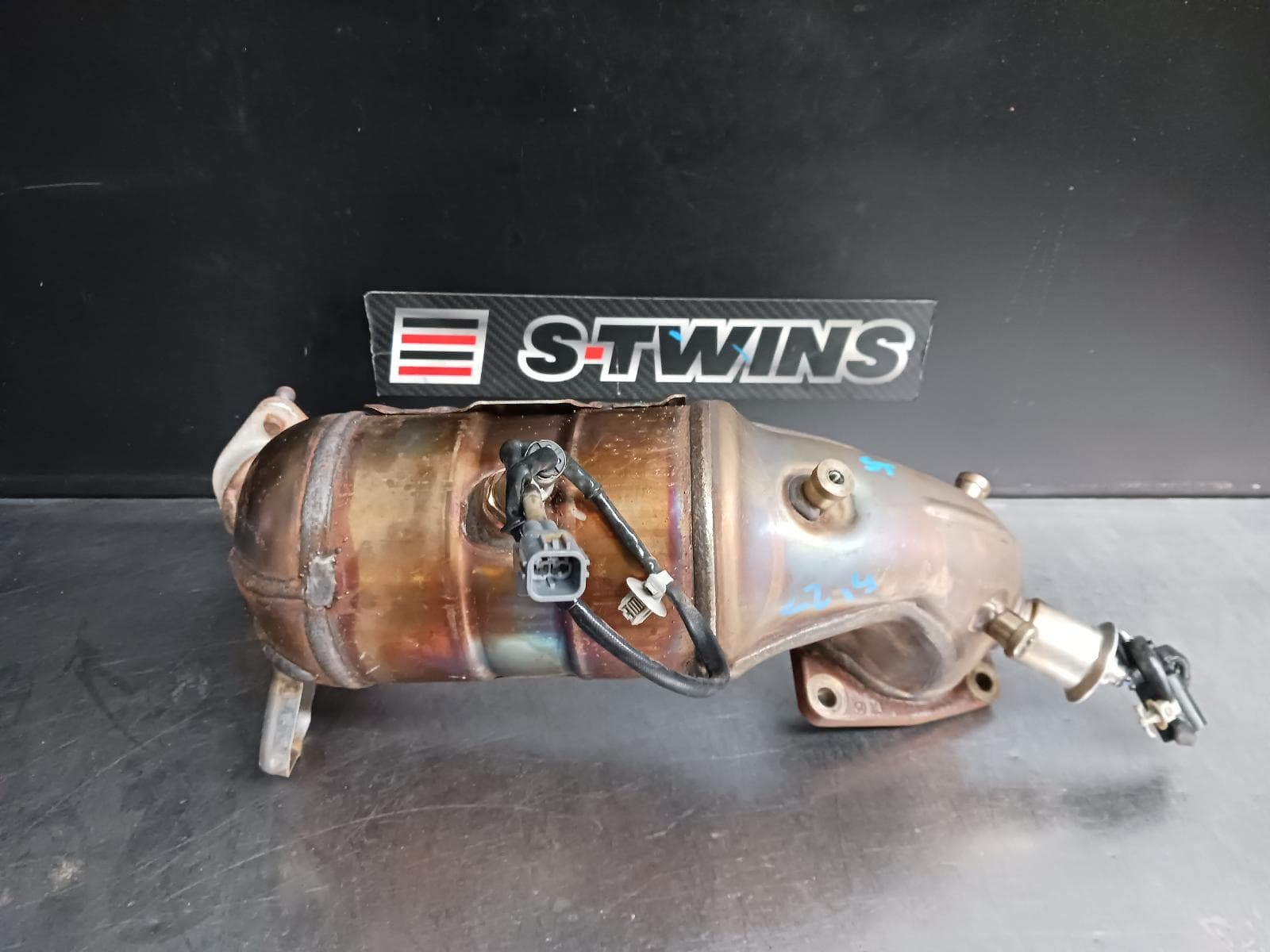 Used auto part listing image: 2021 HYUNDAI I30 CATALYTIC CONVERTER DOWNPIPE-CAT TYPE, 2.0, TURBO, CN7, SEDAN (S.KOREA VIN KMHL), 03/21- 0000250182