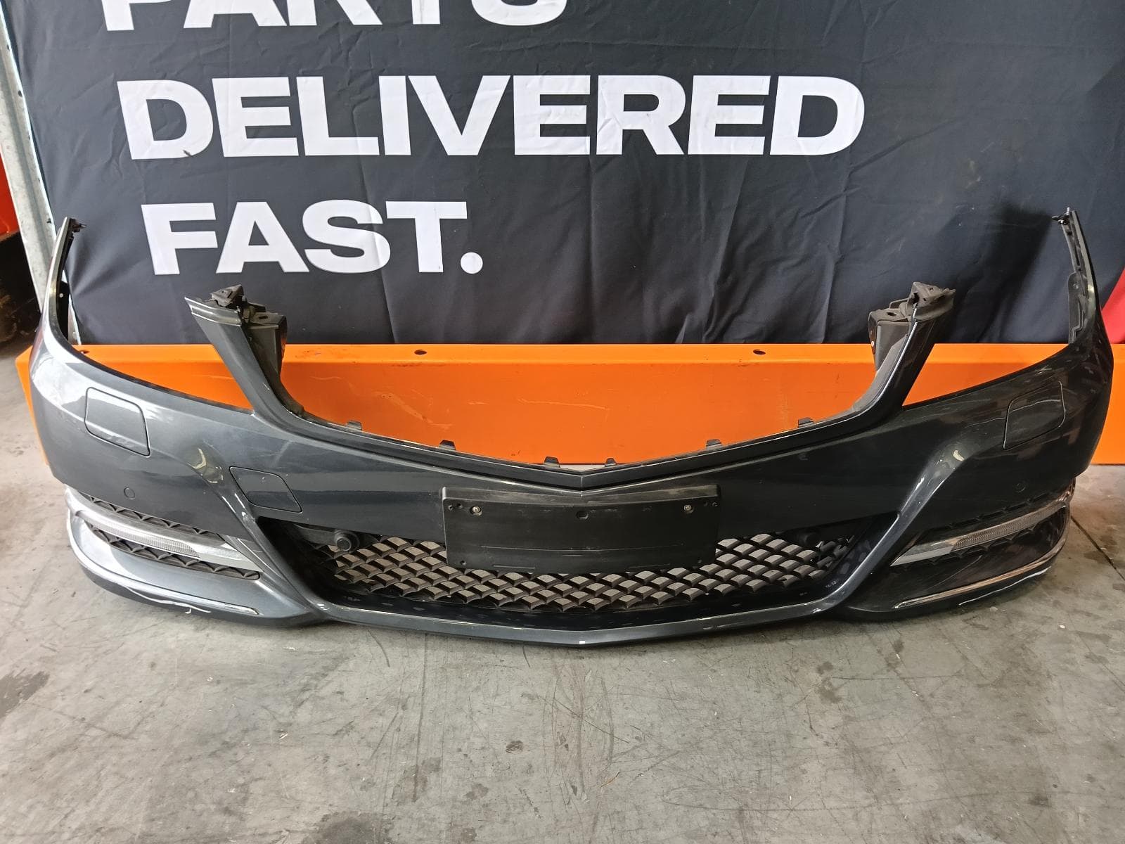Used auto part listing image: 2013 MERCEDES C CLASS FRONT BUMPER W204/S204/C204, CLASSIC/ELEGANCE, 04/11-01/15 0000390835
