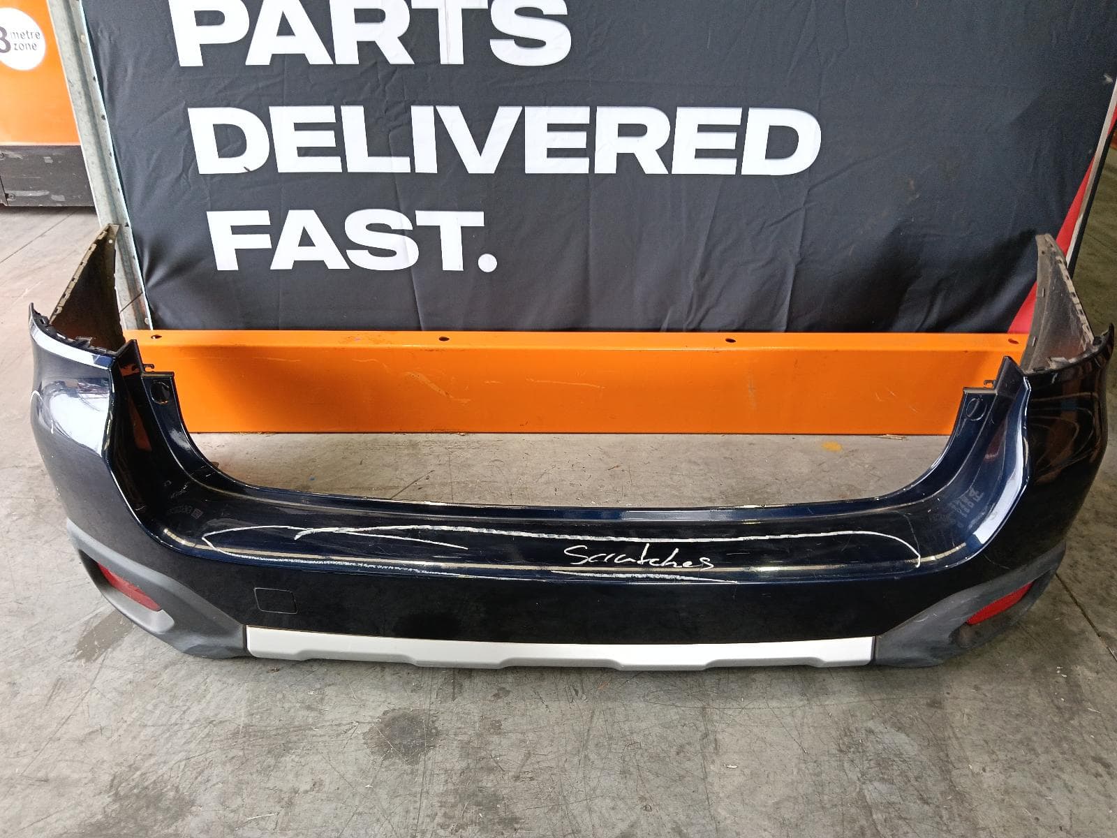 Used auto part listing image: 2017 SUBARU OUTBACK REAR BUMPER 6TH GEN, NON PARK SENSOR TYPE, 08/14-12/20 0000390836