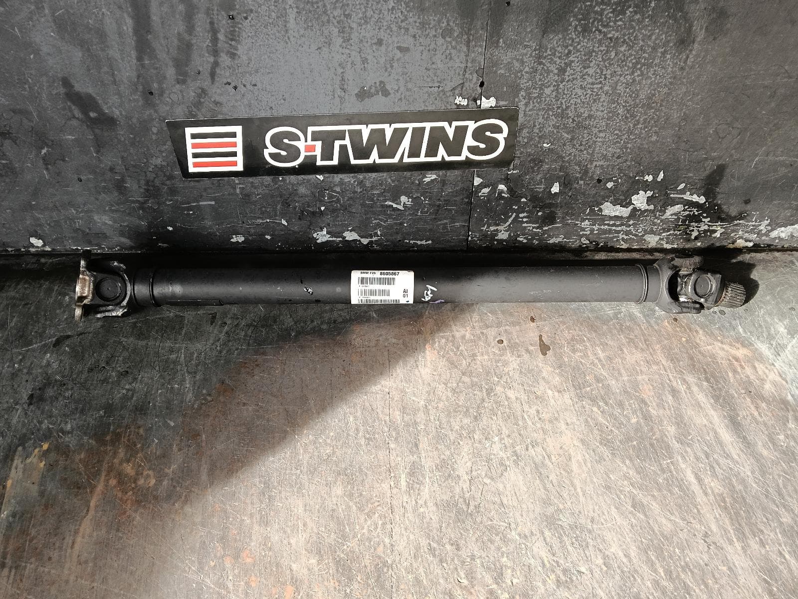 Used auto part listing image: 2014 BMW X3 FRONT PROP SHAFT F25, 12/10-07/17 0000395657