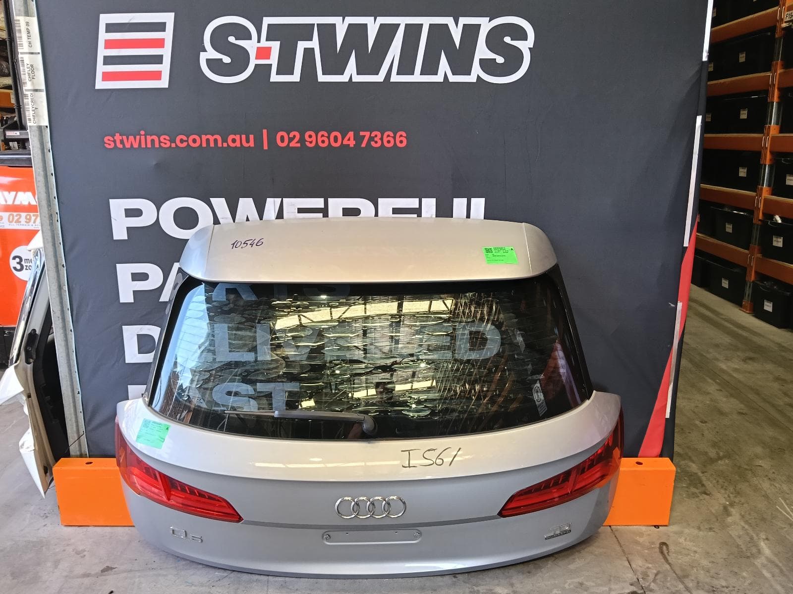 Used auto part listing image: 2017 AUDI Q5 BOOTLID TAILGATE FY, TAILGATE, 02/17-08/20 0000394812