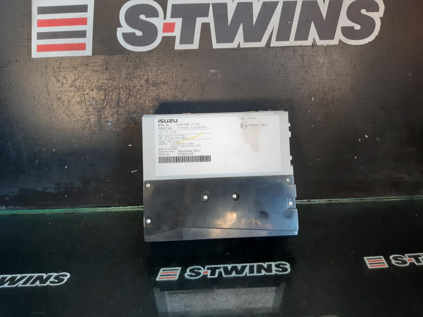 Used auto part listing image: 2022 MAZDA BT50 TF, HEAD UNIT, W/ SAT NAV TYPE, 07/20-09/24 0000277478
