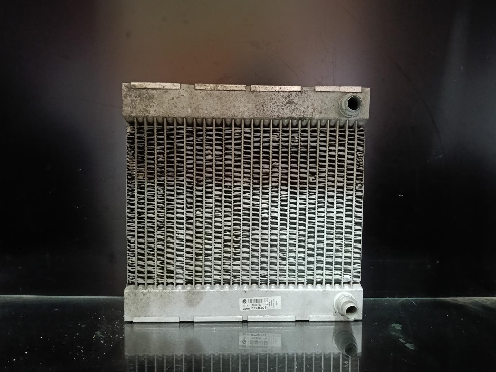 Used auto part listing image: 2015 BMW 4 SERIES RADIATOR RIGHT AUX RADIATOR (BEHIND BUMPER), PETROL, 3.0, S55, F82/F83, 03/14-06/20 0000395888