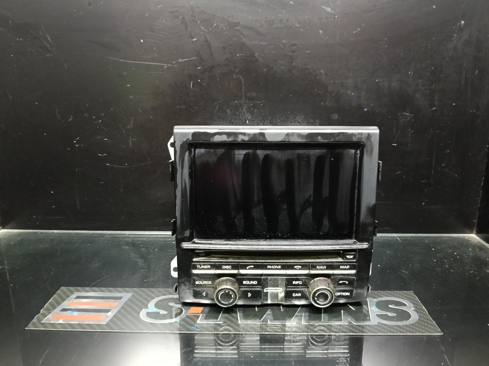 Used auto part listing image: 2011 PORSCHE CAYENNE HEAD UNIT, W/ DISPLAY UNIT, 4.8IN TOUCHSCREEN, W/ SAT NAV TYPE, 92A, 07/10-10/14 0000401532
