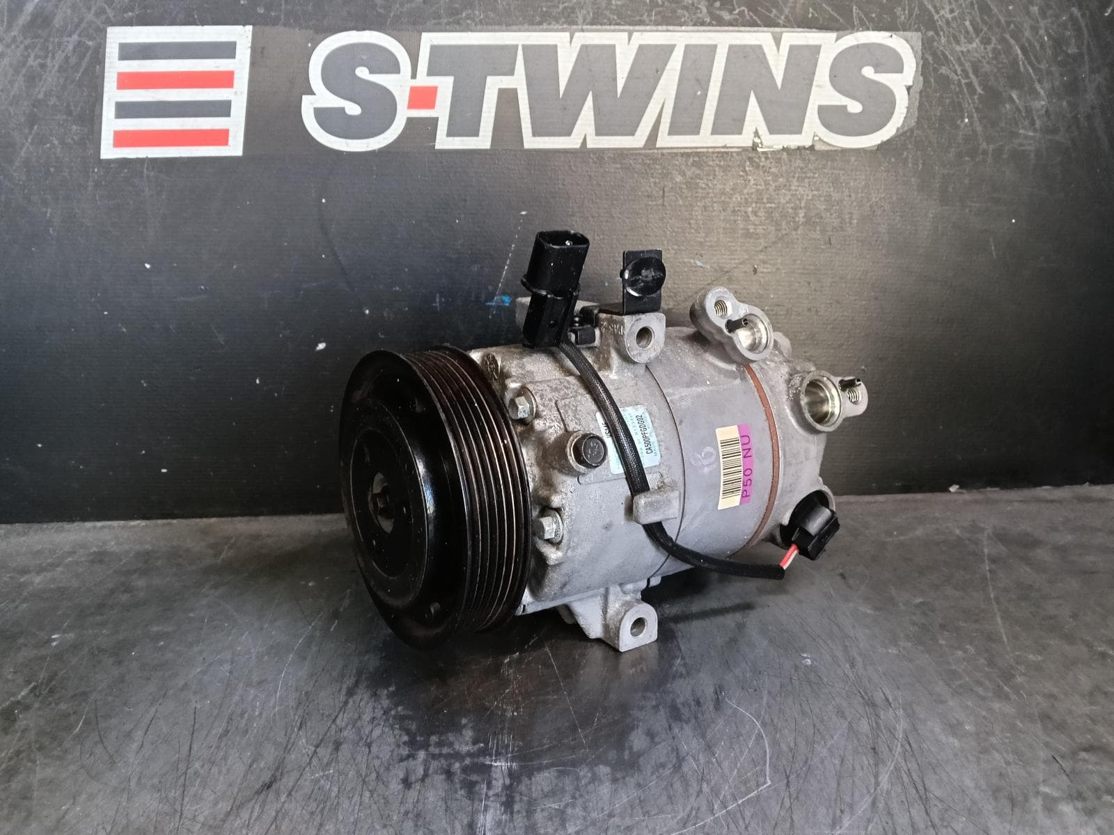 Used auto part listing image: 2019 HYUNDAI I30 A C COMPRESSOR PD, PETROL, 2.0, G4NC, HATCH (S. KOREA VIN KMHH), 03/17-12/23 0000403406