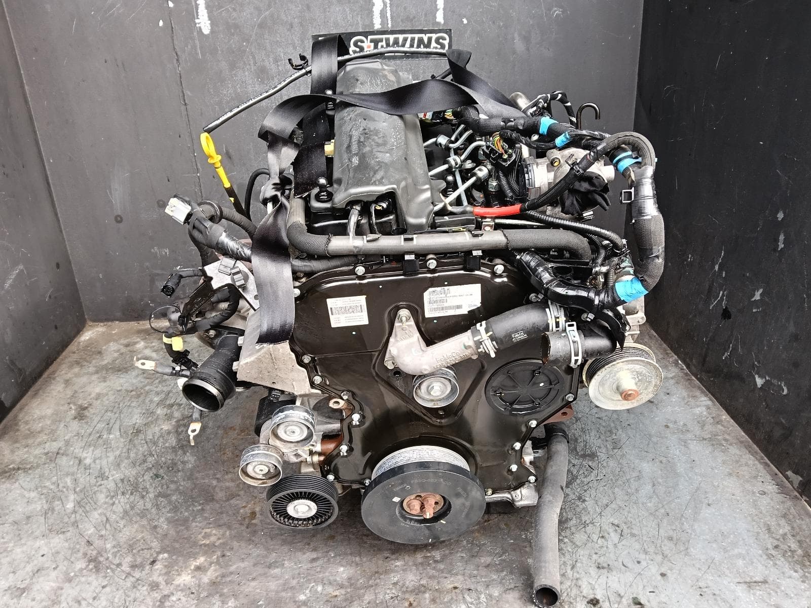 Used auto part listing image: 2017 FORD RANGER ENGINE PX SERIES 2-3, DIESEL, 3.2, TURBO, P5AT, 06/15-04/22 0000407126