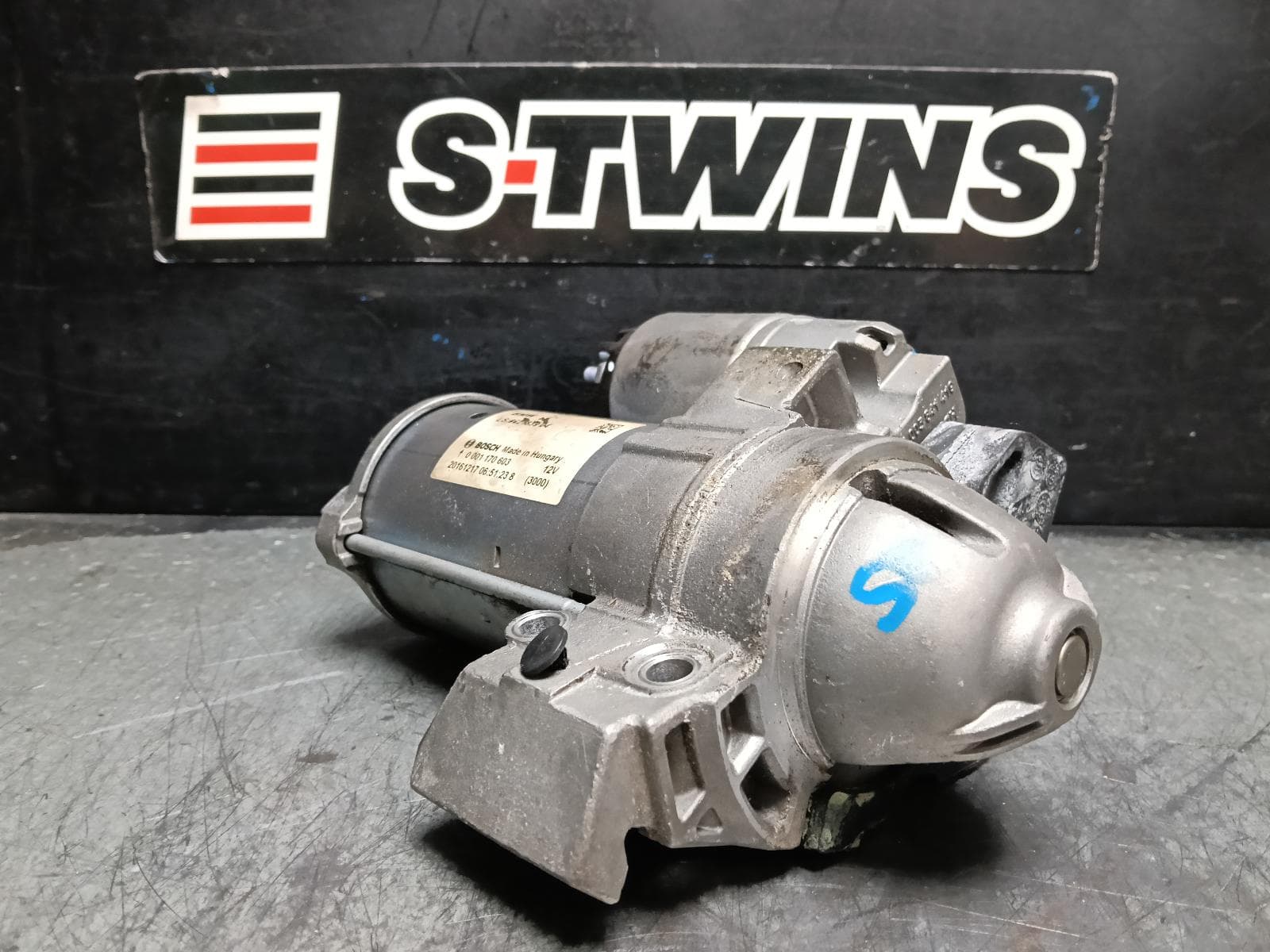Used auto part listing image: 2017 BMW 5 SERIES STARTER PETROL, 2.0, B48O, BOSCH, G30, 03/17-05/23 0000410344