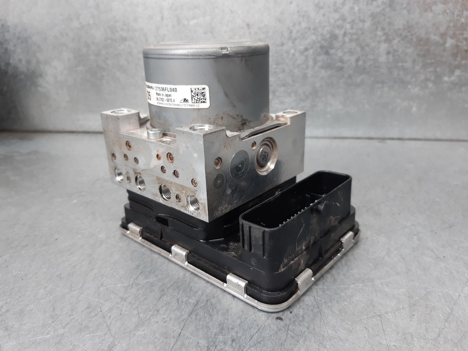 Used auto part listing image: 2017 SUBARU XV ABS PUMP MODULATOR G5X, FL040 TYPE, 03/17-06/23 0000077321