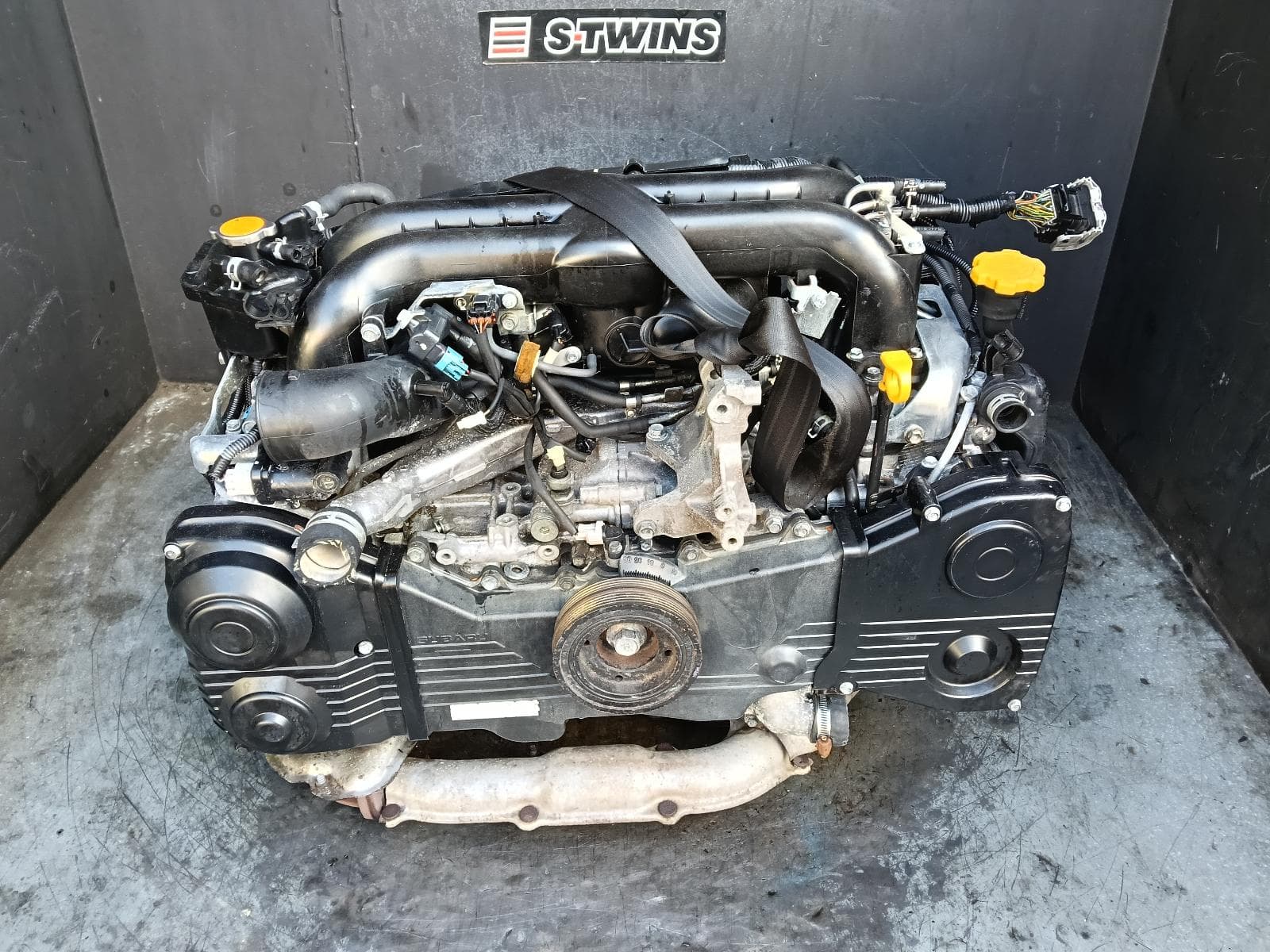Used auto part listing image: 2011 SUBARU FORESTER ENGINE PETROL, 2.5, EJ25 (169kW), TURBO, XT, 02/08-08/12 0000405176