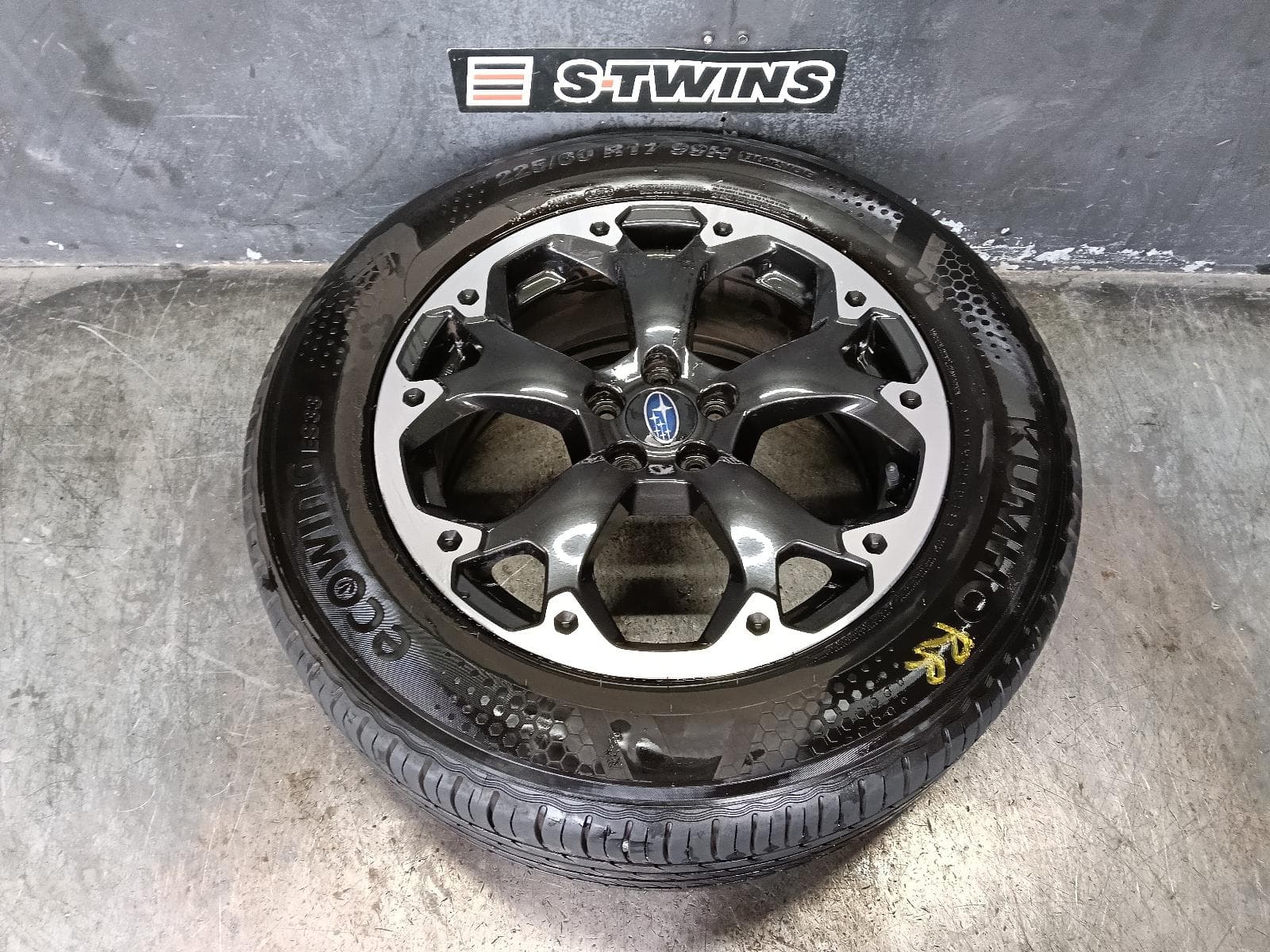 Used auto part listing image: 2020 SUBARU XV WHEEL MAG FACTORY, 17X7IN, 5 Y SPOKE, G5X, 03/17-06/23 0000405496