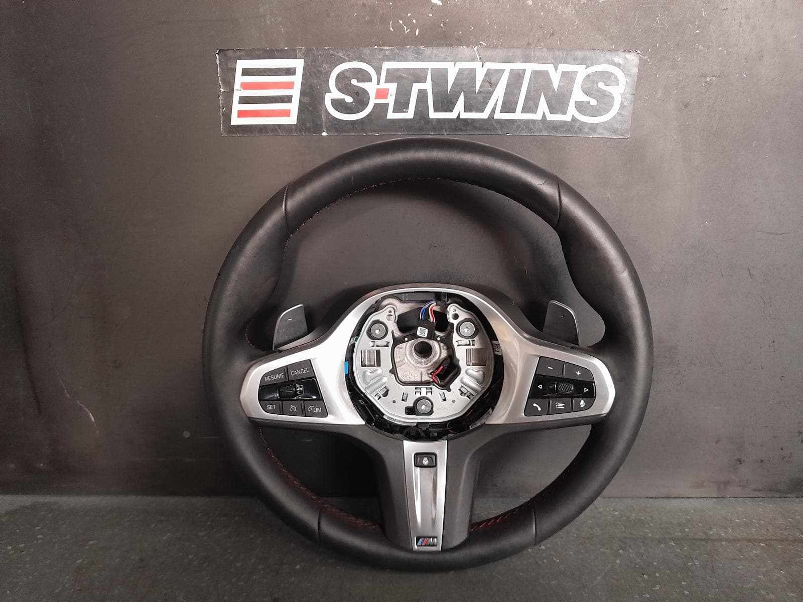 Used auto part listing image: 2022 BMW 1 SERIES STEERING WHEEL F40, M SPORT, HEATED TYPE, 05/19- 0000334873