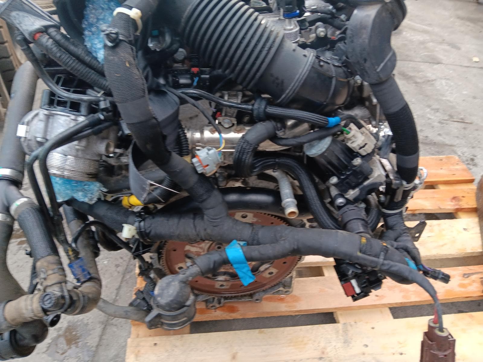 Used auto part listing image: 2017 LAND ROVER DISCOVERY SPORT ENGINE L550, DIESEL, 2.0, TURBO, AJ200, EGR TYPE, 07/16-06/19 0000289670