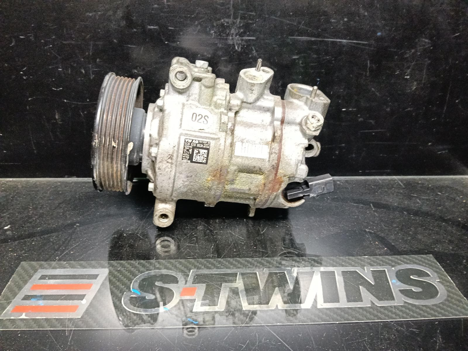 Used auto part listing image: 2018 AUDI A3 A C COMPRESSOR 8V, PETROL, A3/S3, 03/13-10/20 0000408485