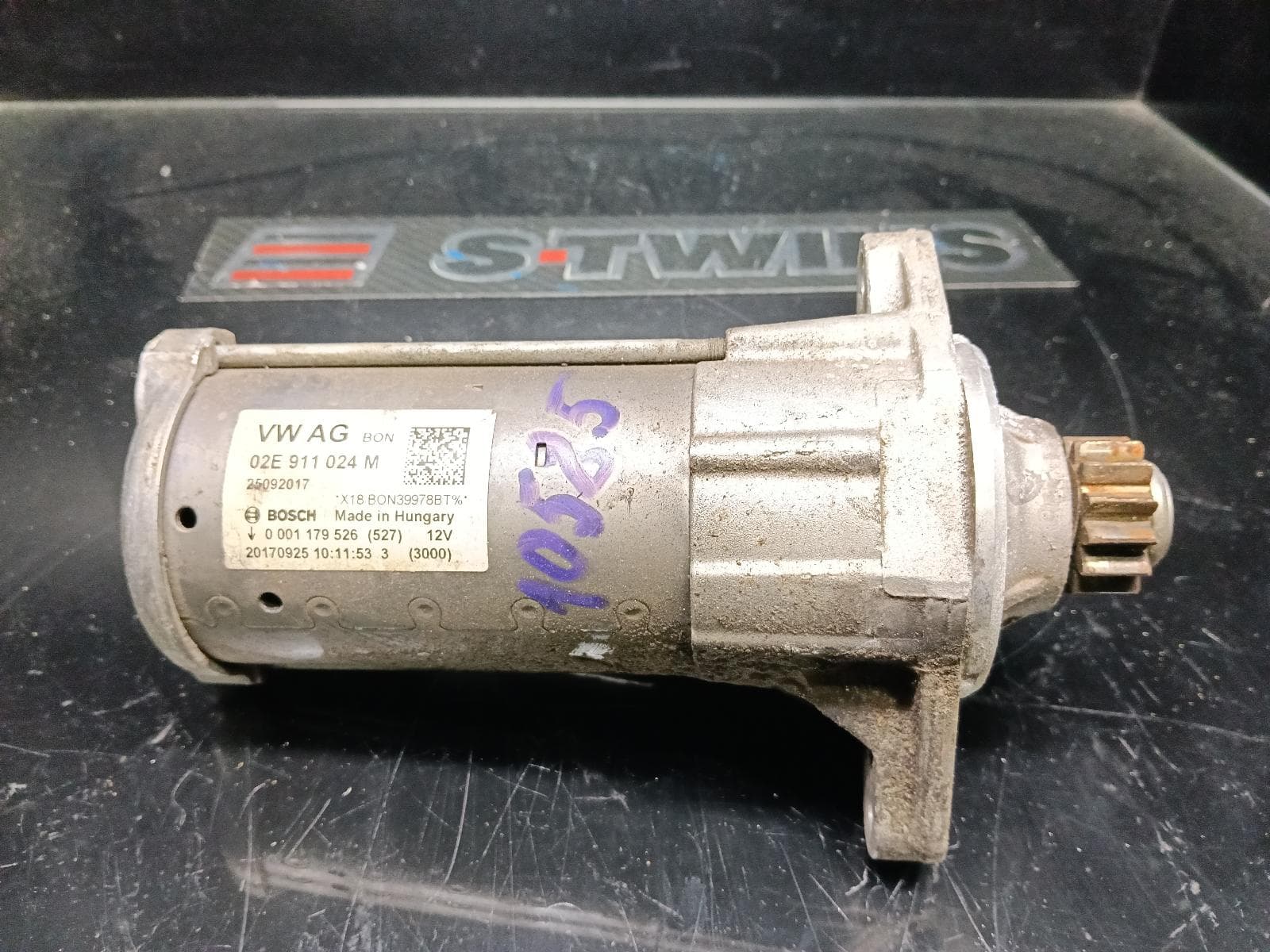 Used auto part listing image: 2018 AUDI A3 STARTER PETROL, 2.0, 8V, 05/16-10/20 0000408498