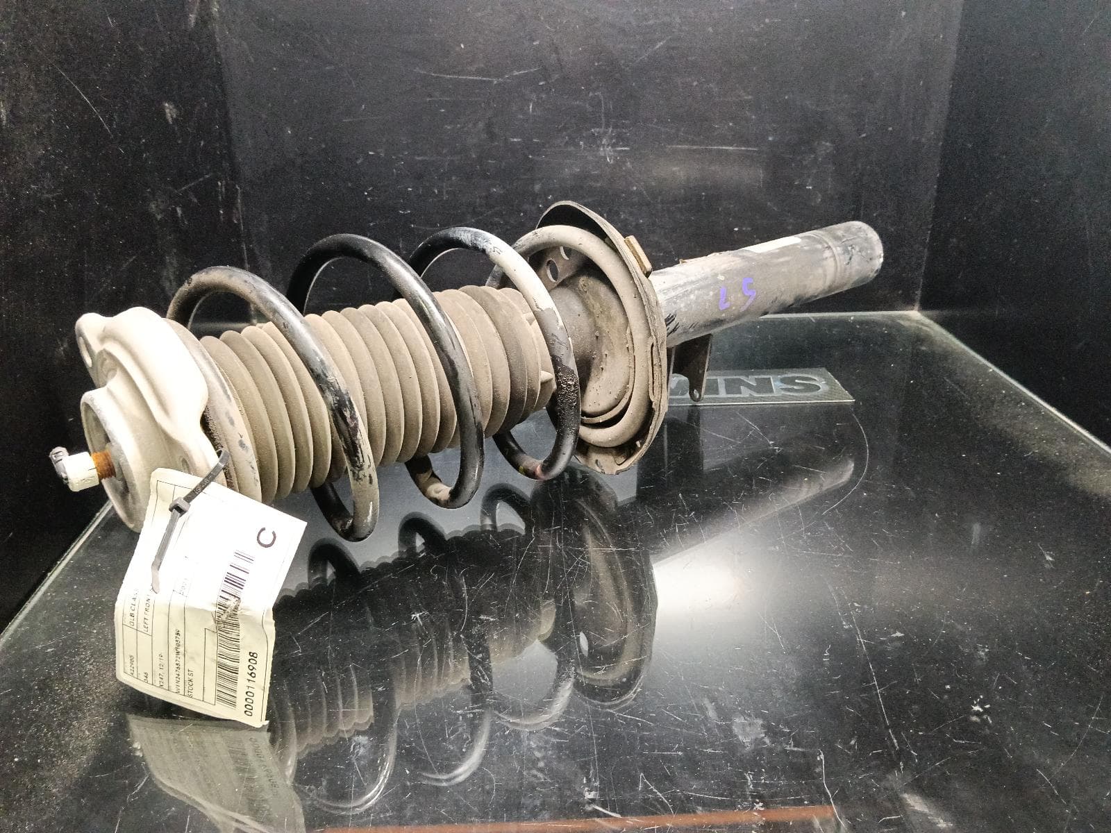 Used auto part listing image: 2021 MERCEDES GLB CLASS LEFT FRONT STRUT X247, NON AMG, 12/19- 0000408854