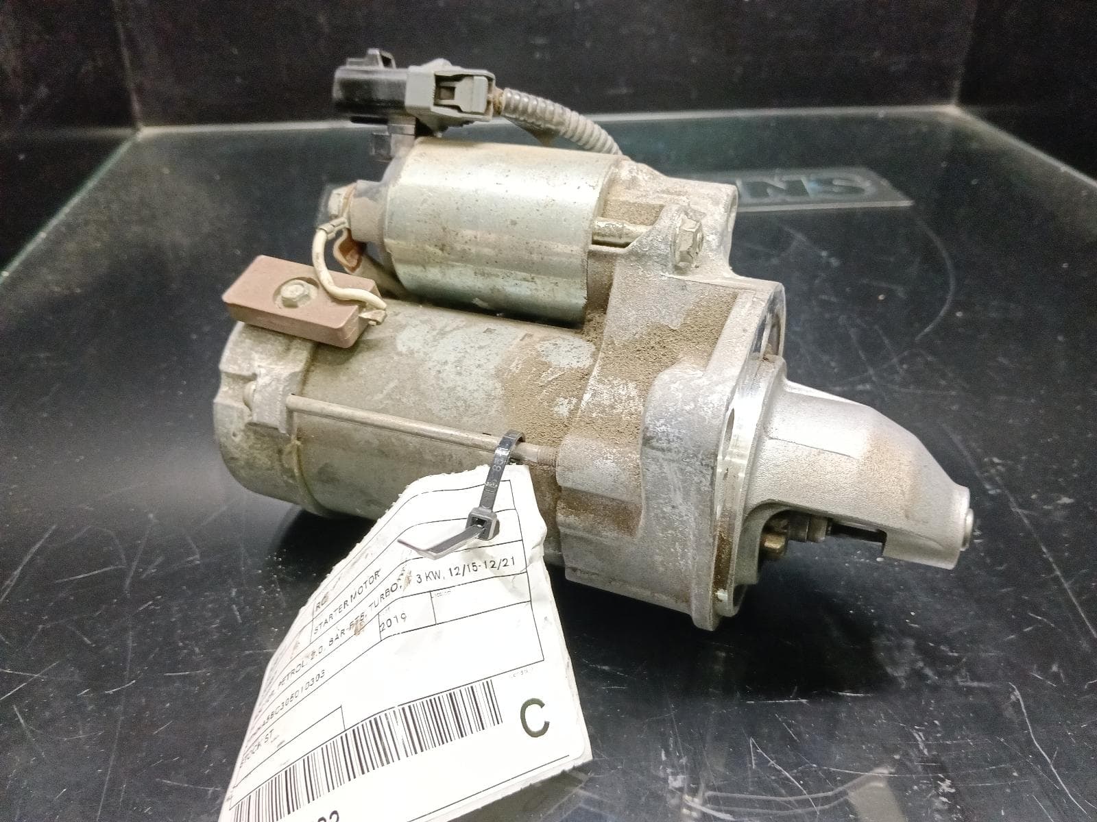 Used auto part listing image: 2019 LEXUS RC STARTER ASC10R, PETROL, 2.0, 8AR-FTS, TURBO, 1.3 KW, 12/15-12/21 0000408864