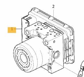 Used auto part listing image: 2018 VOLVO XC90 ABS PUMP MODULATOR Mk2, 04/15- 0000165855
