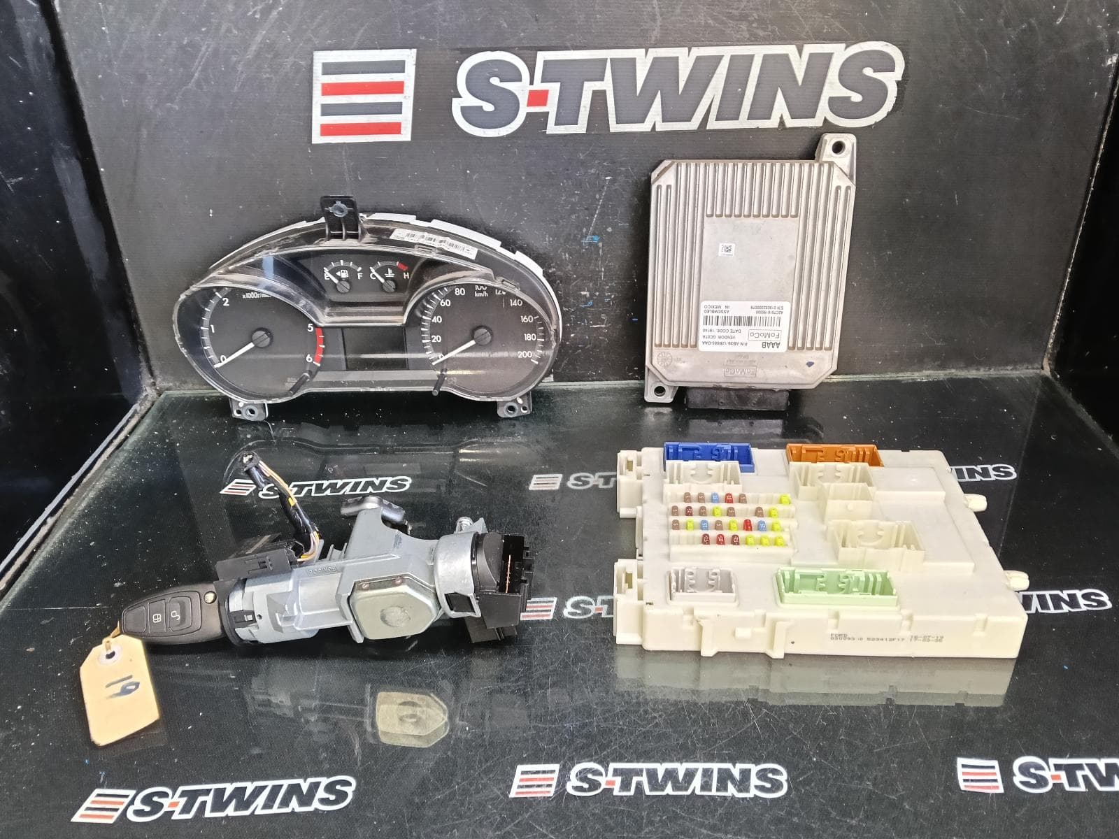 Used auto part listing image: 2018 MAZDA BT50 ENGINE ECU, 3.2, DIESEL, TURBO, P/N AB3912A650FF, SEC SET (ECU/IMM/READER/KEY), UP-UR, 10/11-06/20 0000412743