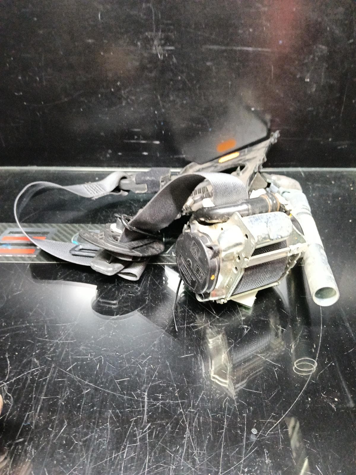 Used auto part listing image: 2021 RENAULT CAPTUR SEAT BELT STALK LH FRONT, SEAT BELT ONLY, XJB, 01/21- 0000410115