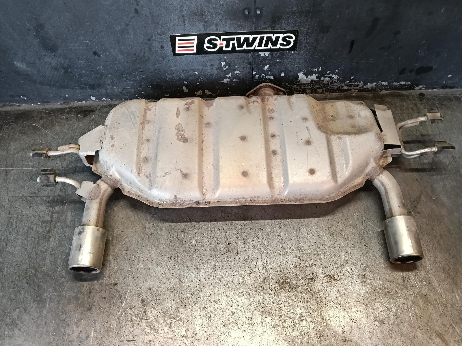 Used auto part listing image: 2016 MAZDA CX3 MUFFLER 2.0, PETROL, 2WD, DK, 03/15- 0000411243