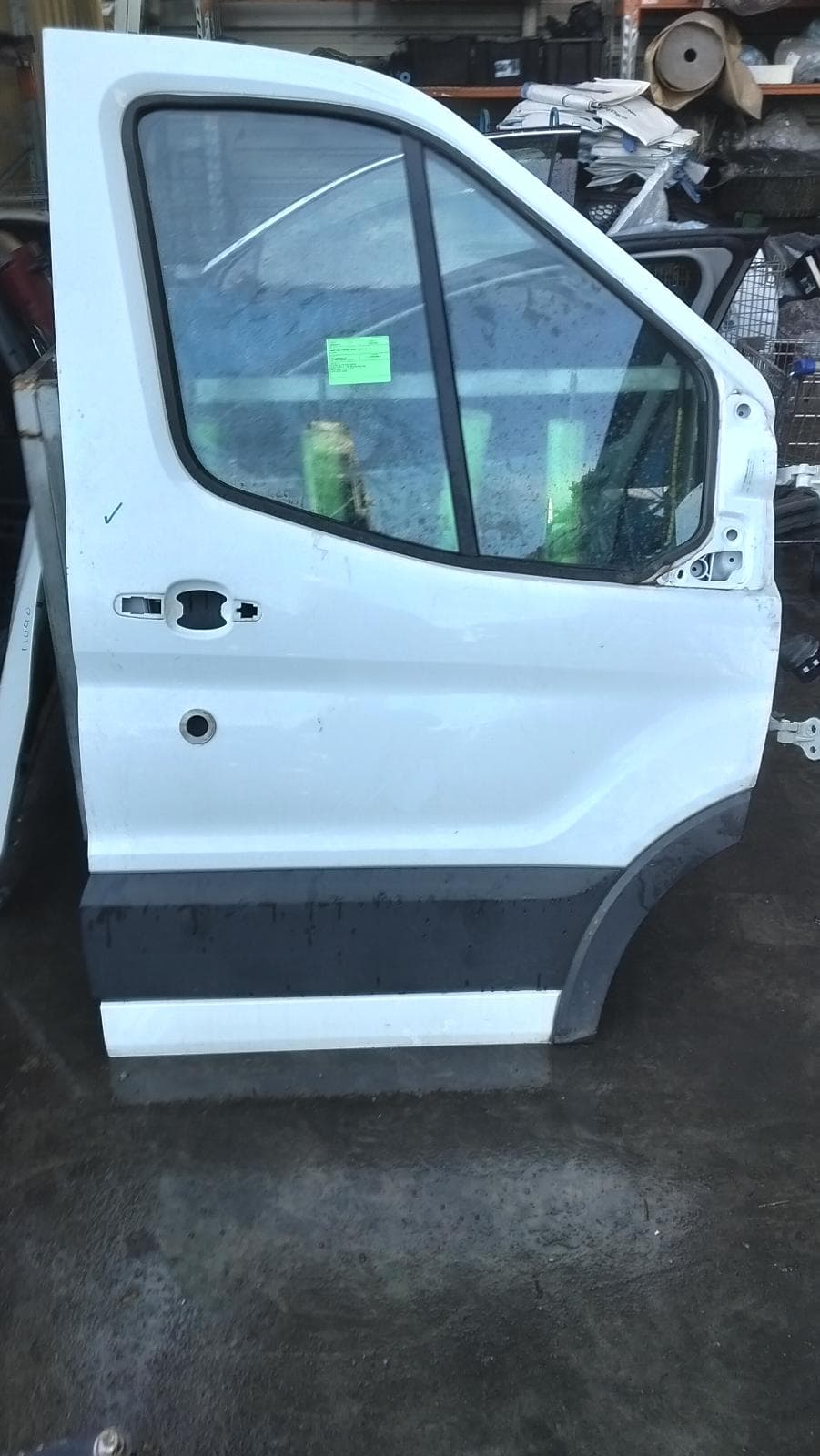 Used auto part listing image: 2024 FORD TRANSIT RIGHT FRONT DOOR VO, 02/14- 0000409903