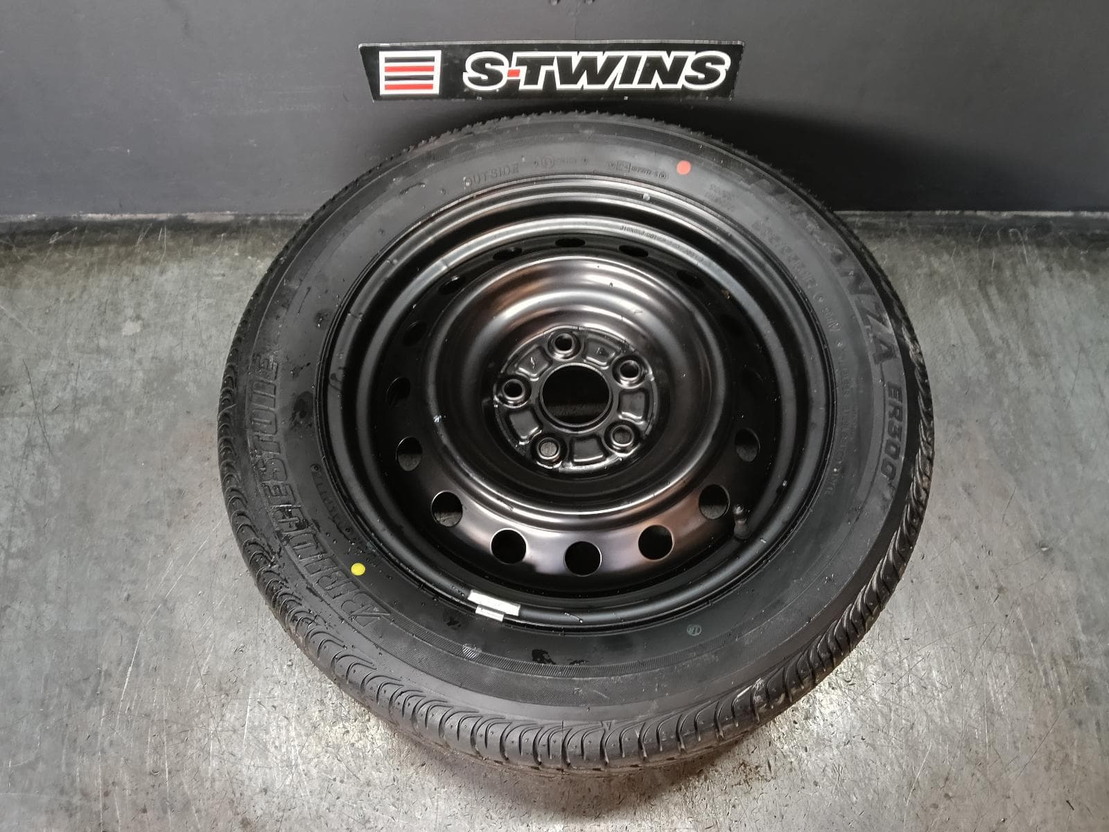 Used auto part listing image: 2015 TOYOTA COROLLA WHEEL STANDARD STEEL 16X6.5IN, ZRE182R, HATCH, 08/12-06/18 0000412170