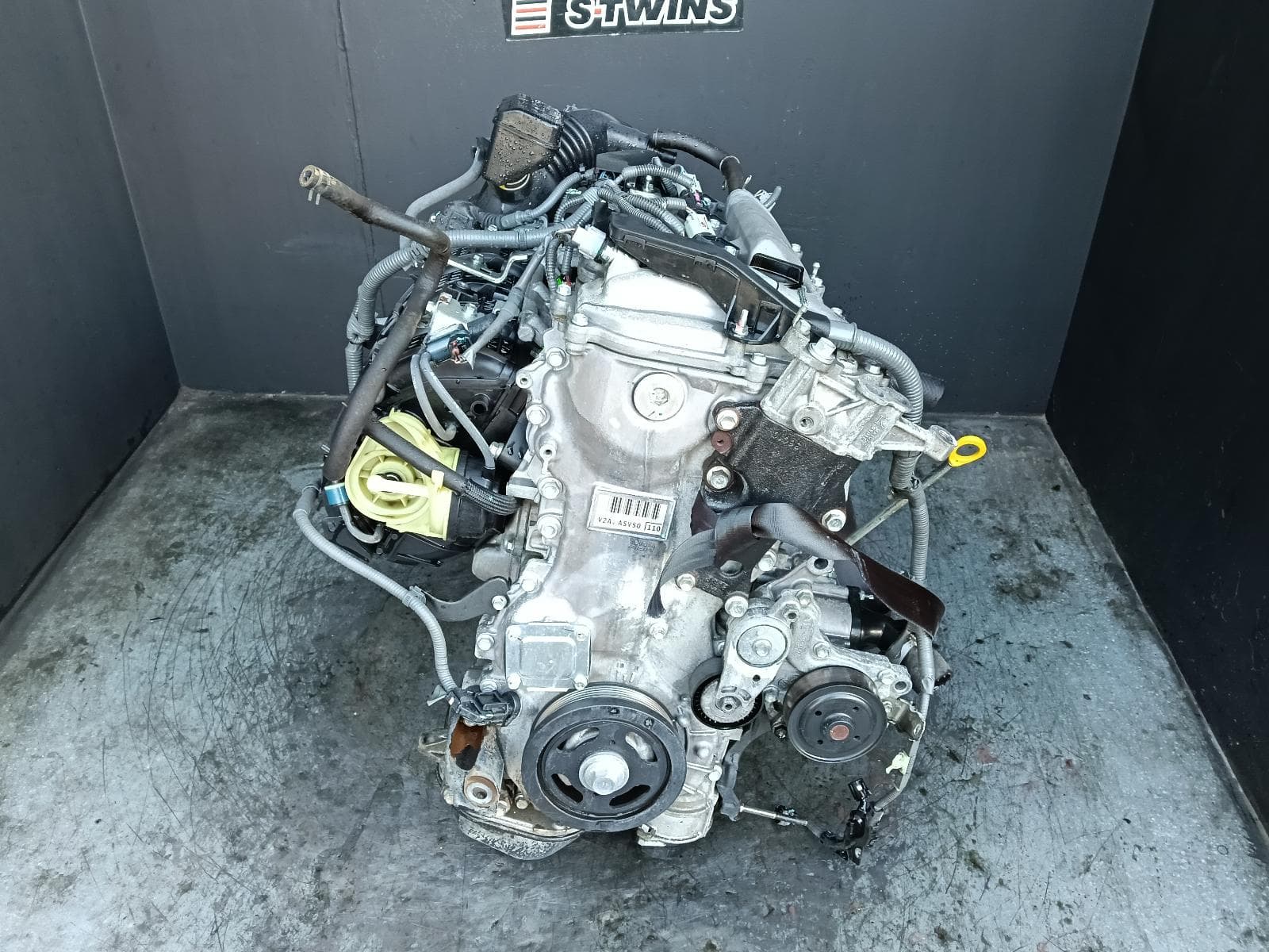 Used auto part listing image: 2012 TOYOTA CAMRY ENGINE PETROL, 2.5, 2AR-FE, ASV50, 11/11-10/17 0000413014