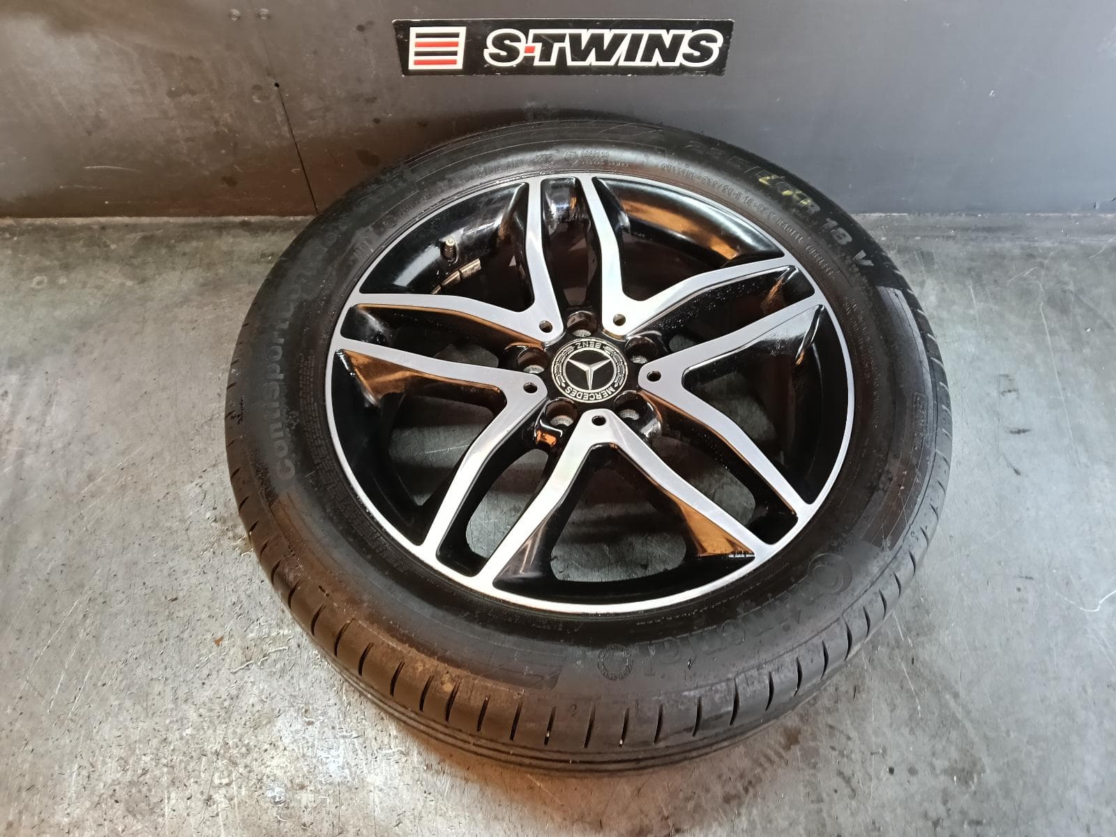 Used auto part listing image: 2018 MERCEDES GLA CLASS WHEEL MAG FACTORY, 18X7IN, 01R CODE, X156, 04/14-01/20 0000414955