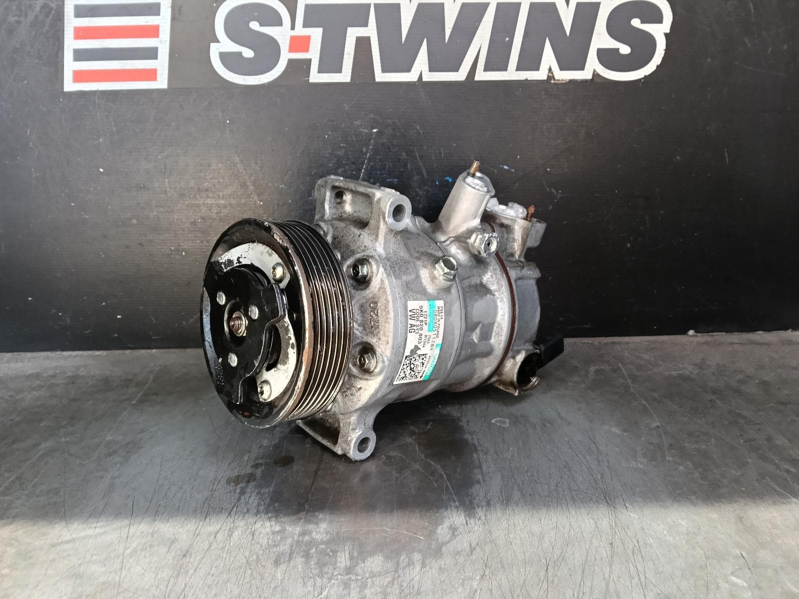 Used auto part listing image: 2013 VOLKSWAGEN CADDY A C COMPRESSOR 2K, DIESEL, DELPHI BRAND, 08/10-06/15 0000414968
