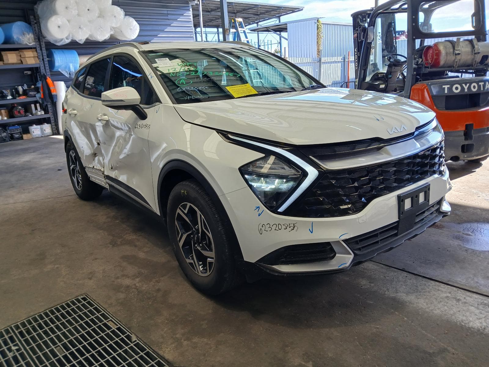 Featured wrecking vehicle: 2024 KIA SPORTAGE (stock SPN1004)