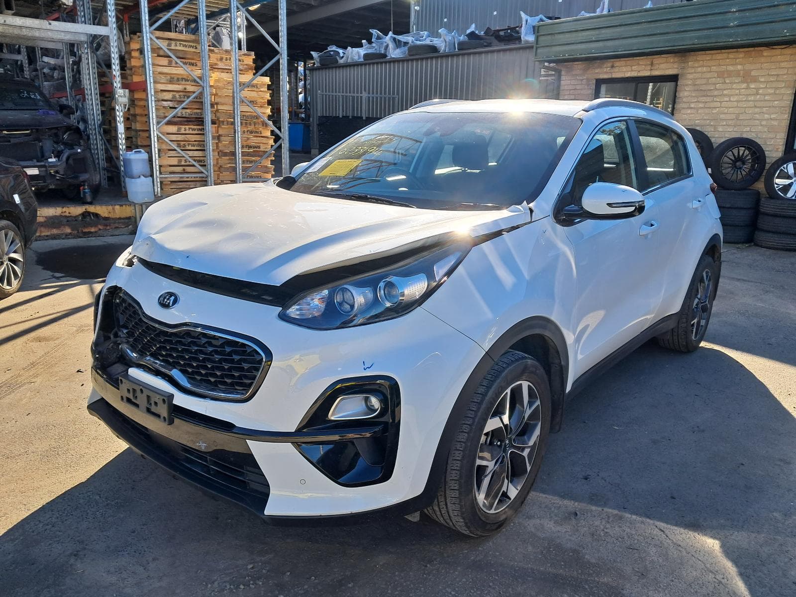 Featured wrecking vehicle: 2019 KIA SPORTAGE (stock SPN1012)
