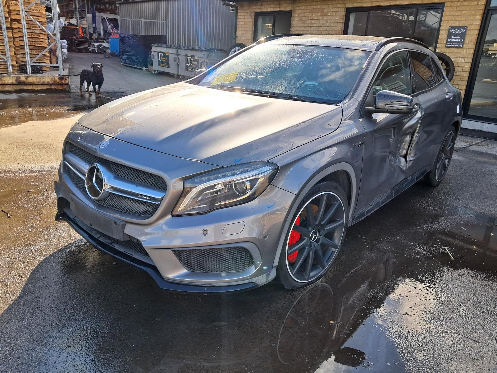 Featured wrecking vehicle: 2014 MERCEDES GLA CLASS (stock SPN1034)