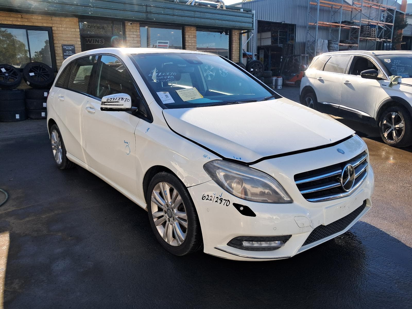 Featured wrecking vehicle: 2012 MERCEDES B CLASS (stock SPN779)