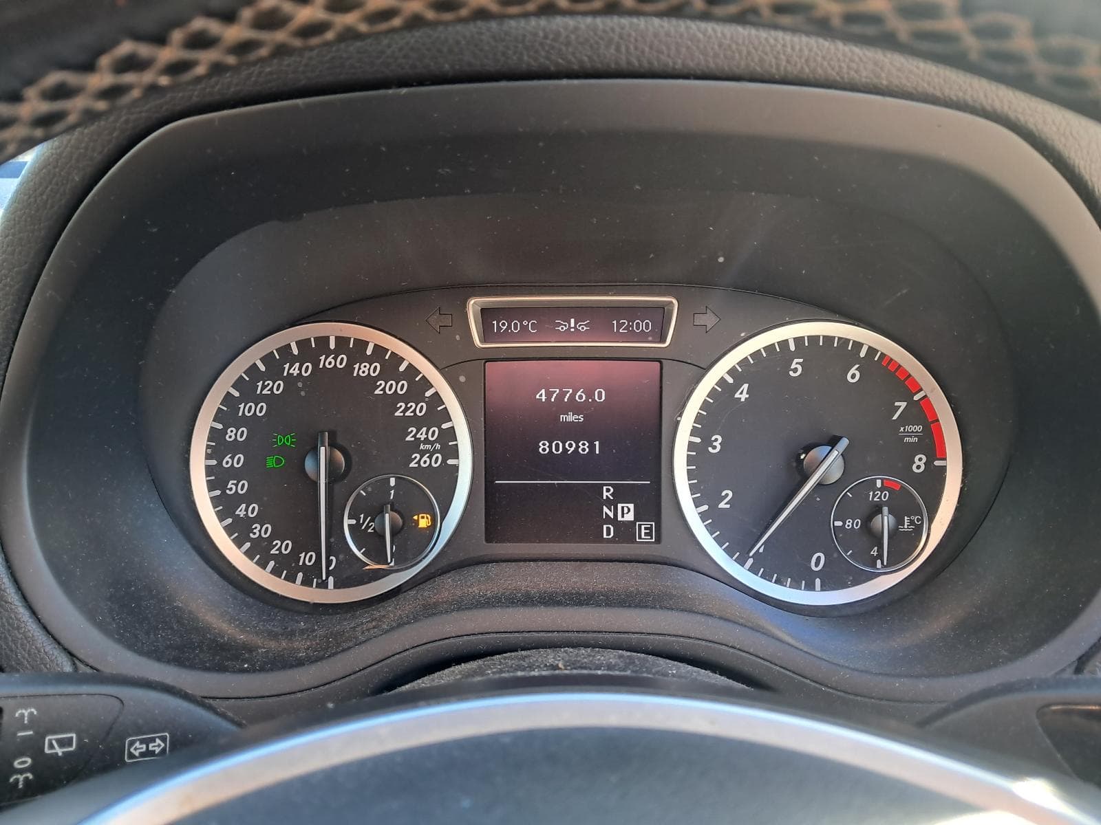 2012 MERCEDES B CLASS 2