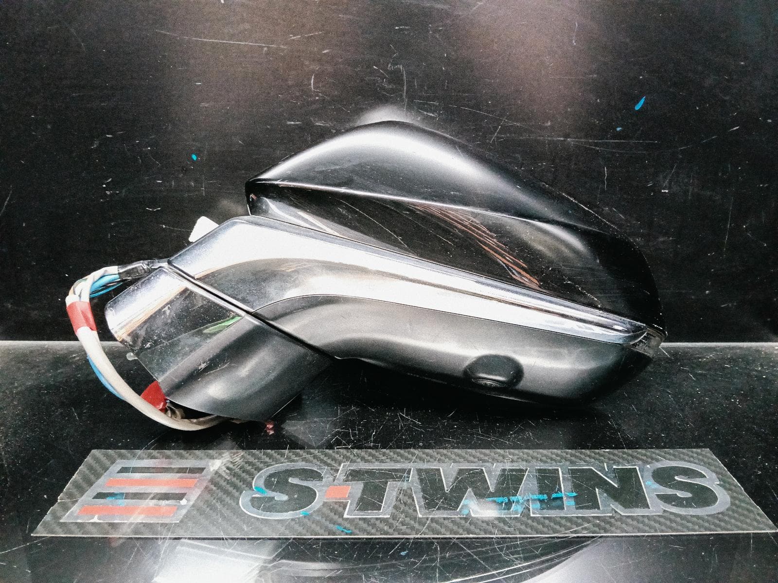 Used auto part listing image: 2022 LEXUS RX SERIES LEFT DOOR MIRROR AL20, BLACK, W/ CAMERA TYPE, 09/15-08/22 0000415490