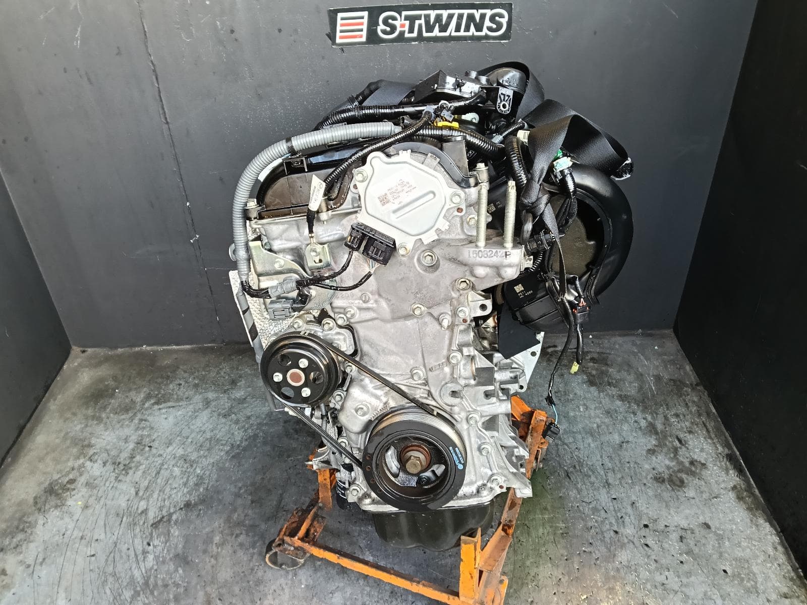 Used auto part listing image: 2015 MAZDA 3 ENGINE PETROL, 2.0, PE, SkyActiv-G, BM-BN, 11/13-02/19 0000415616
