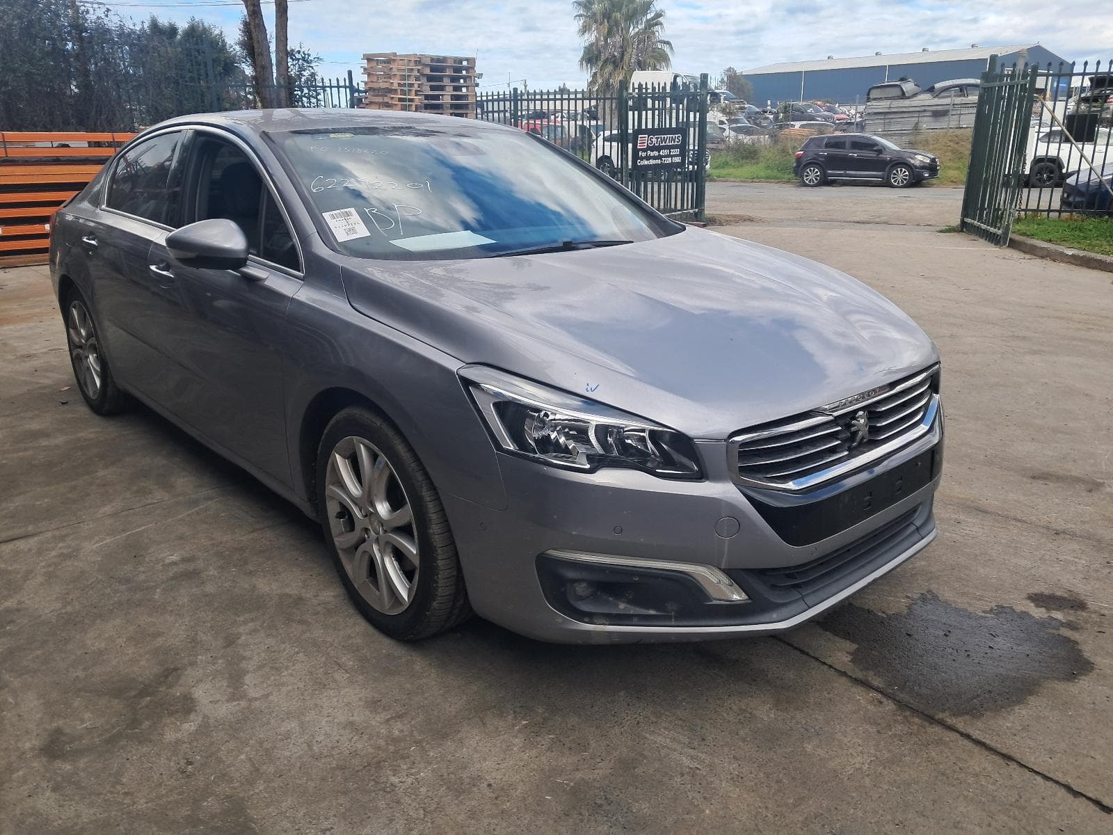 Featured wrecking vehicle: 2015 PEUGEOT 508 (stock 11162)