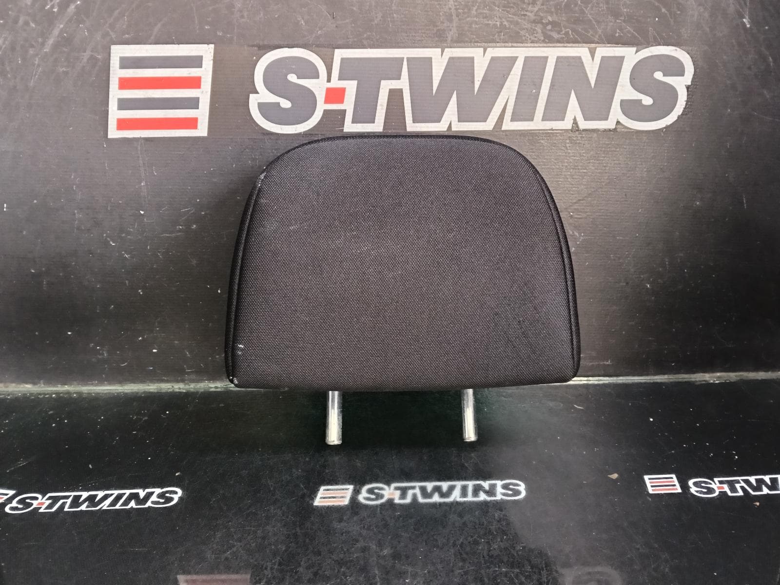 Used auto part listing image: 2009 MITSUBISHI LANCER HEADREST LH REAR, CLOTH, CJ, 07/07-10/15 0000416022