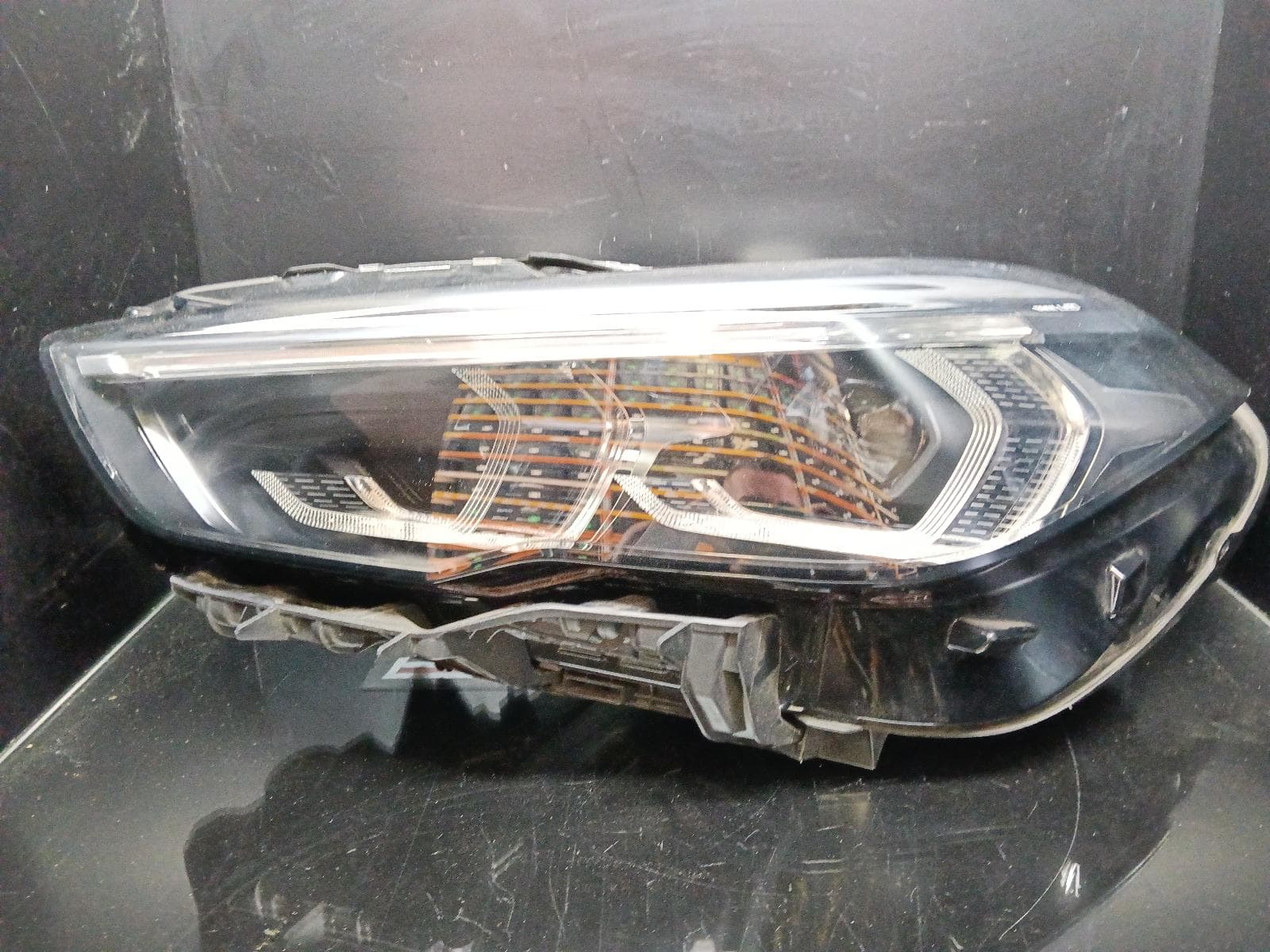 Used auto part listing image: 2020 BMW 2 SERIES LEFT HEADLAMP F44, SEDAN, LED, NON ADAPTIVE TYPE, 09/19- 0000406526