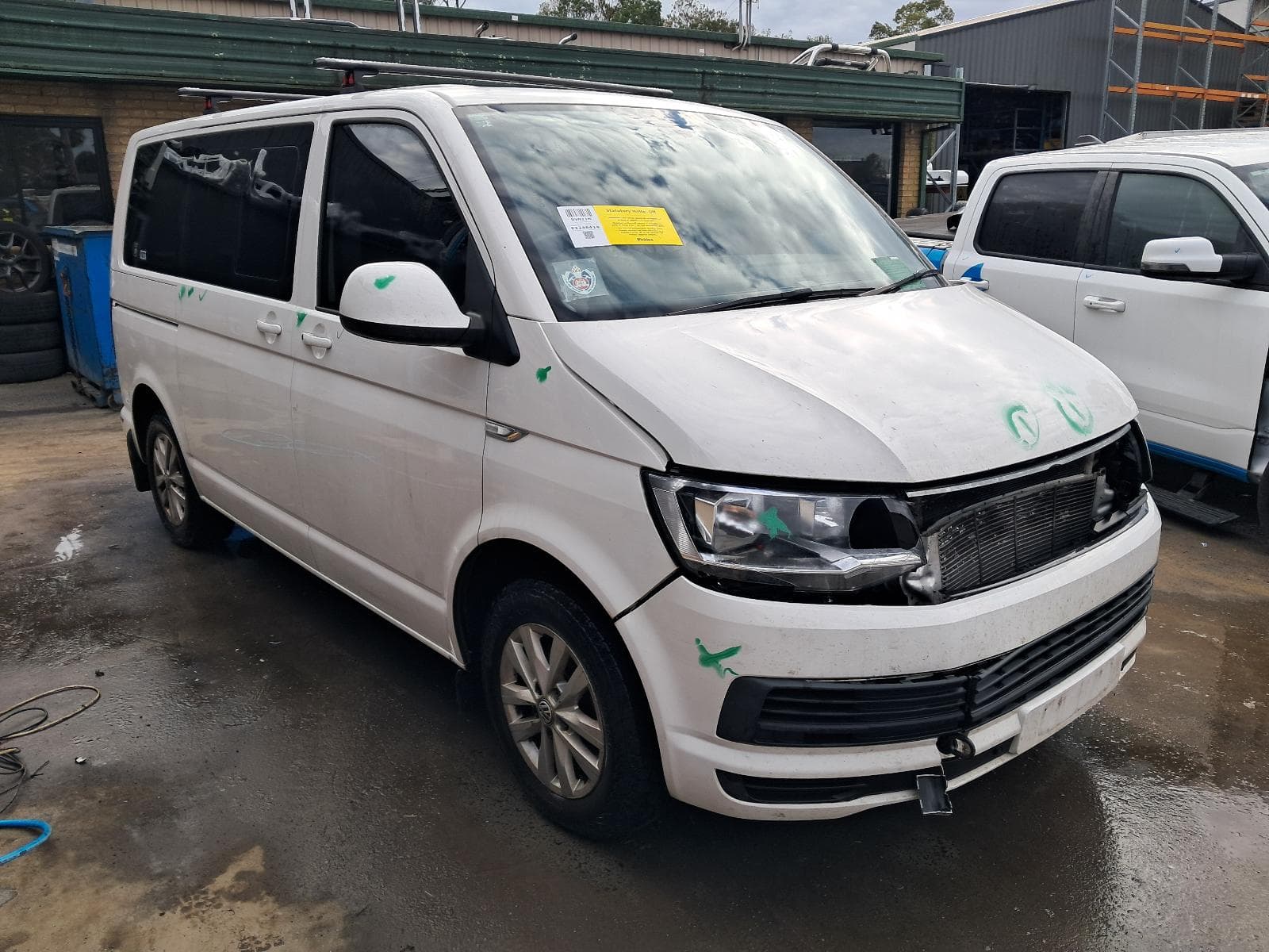 Featured wrecking vehicle: 2017 VOLKSWAGEN TRANSPORTER (stock SPN1045)
