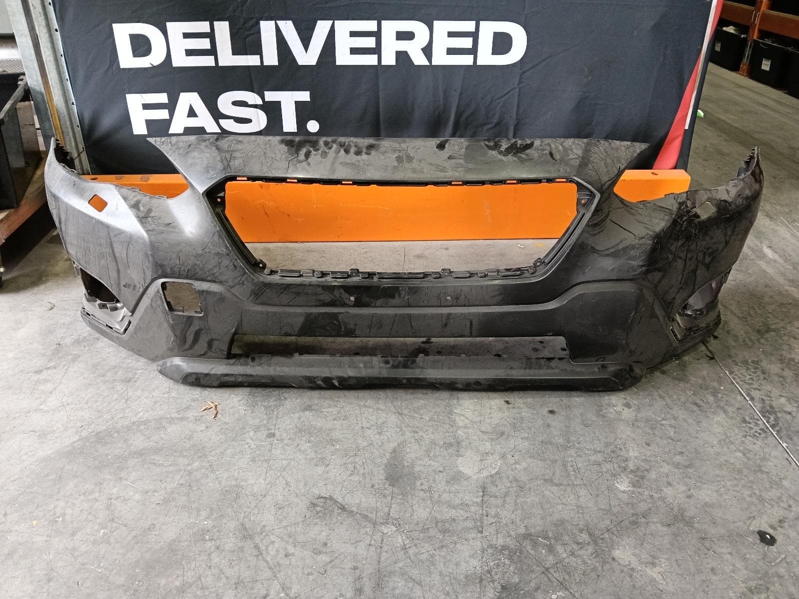 Used auto part listing image: NEW GENUINE 2021 SUBARU XV FRONT BUMPER BUMPER BAR COVER, COLOUR CODED, W/ HEADLAMP WASHER TYPE, G5X, 05/20-06/23 0000416182