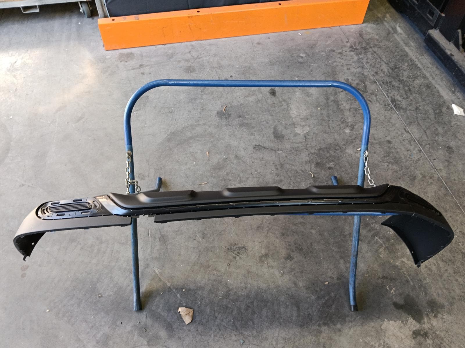 Used auto part listing image: NEW GENUINE 2020 MG MG3 REAR BUMPER BUMPER BAR LOWER MOULDING, SZP1, 06/18-10/25 0000416128