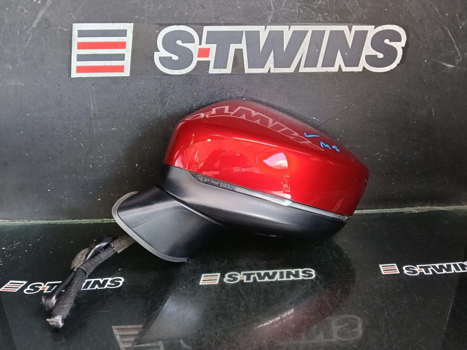Used auto part listing image: 2017 MAZDA CX5 LEFT DOOR MIRROR W/ POWER FOLD, NON CAMERA TYPE, COLOUR CODED, KF, 02/17- 0000389884