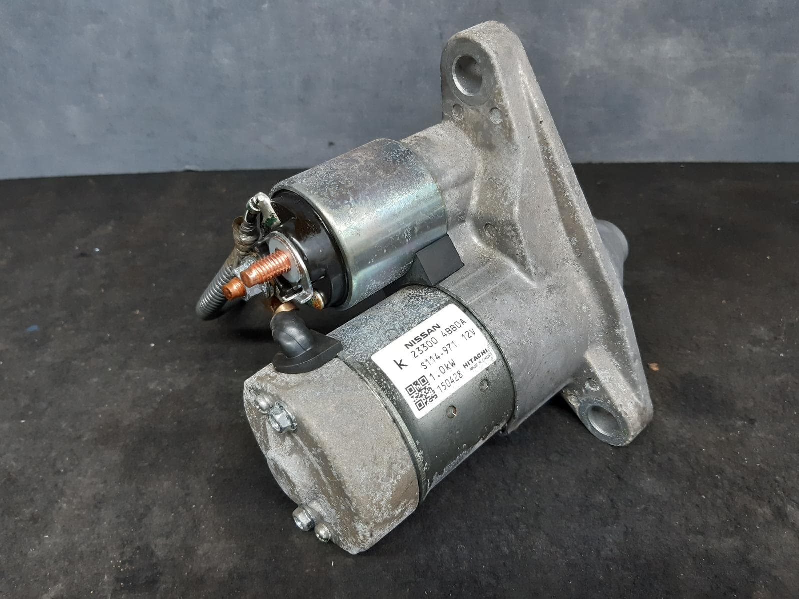 Used auto part listing image: 2015 NISSAN QASHQAI STARTER PETROL, 2.0, MR20, J11, 06/14-07/21 0000091604